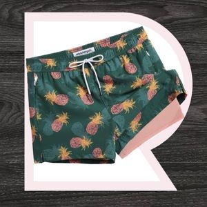 Maamgic Blue Pineapple Swim Shorts